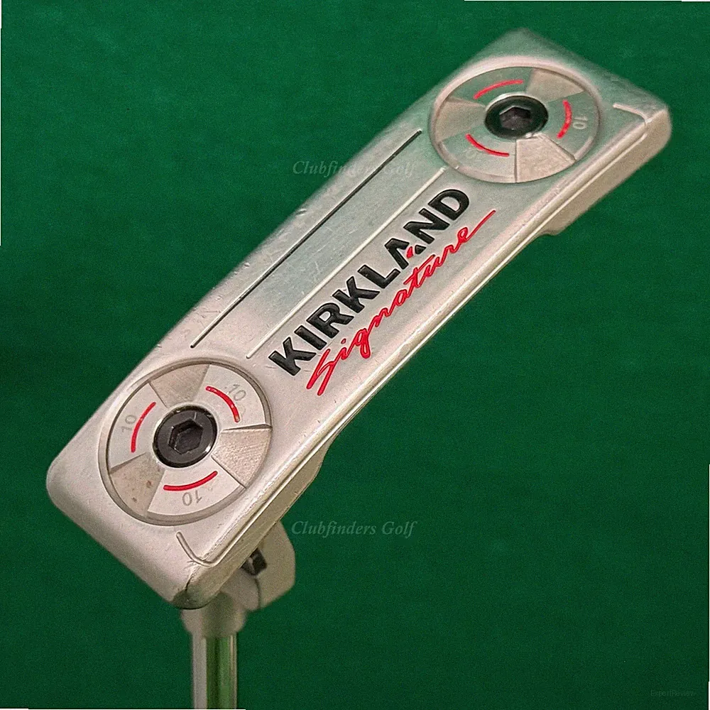 LH Kirkland Signature KS1 Plumbers-Neck 34" Putter Golf Club w/ Super Stroke