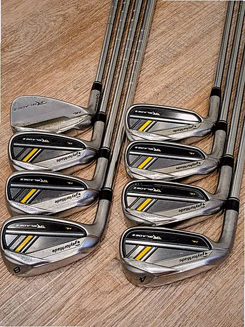 LH Taylormade RocketBladez HL Iron Set (4-AW) Stiff Flex