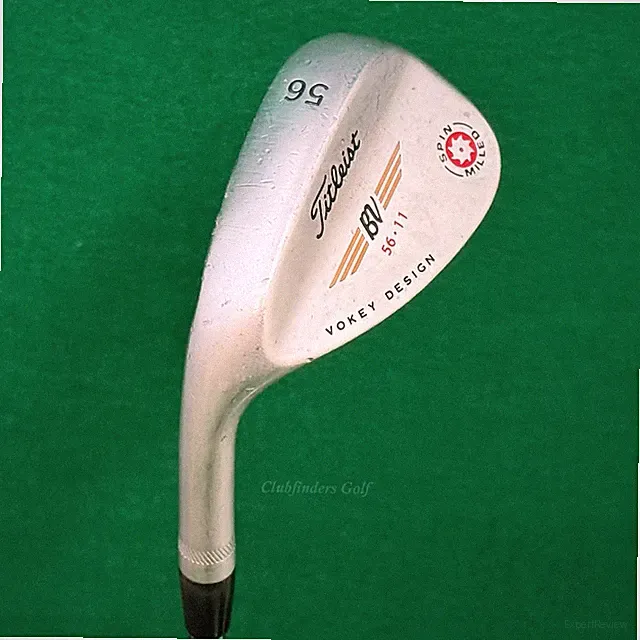 LH Titleist Vokey Spin Milled 2009 56-11 56° Sand Wedge Vokey Design Wedge Flex