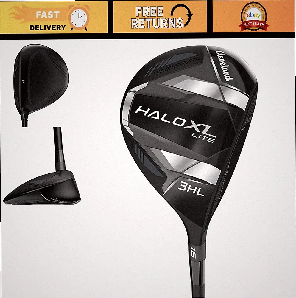Lightweight Fairway Wood for Men, Adjustable Loft, Perfect for Golfers