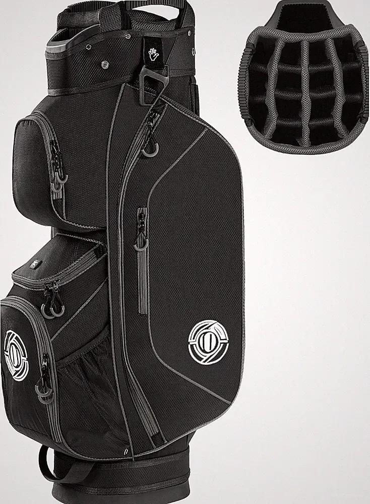 Lightweight Golf Cart Bag w/15 Way Organizer Top Putter Well,Full-Length Divider