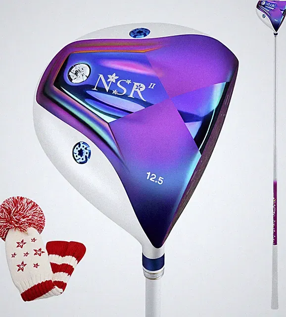 Lightweight Titanium Alloy Golf Driver for Women - Right Handed with Headcover