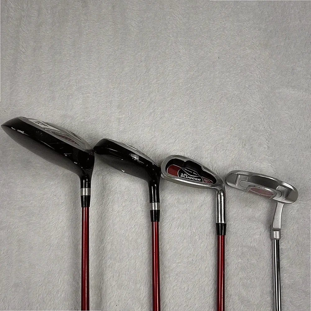 Lil Slugger PowerBilt Junior Part Set Unisex Kids RH 36 In Youth Graphite Red