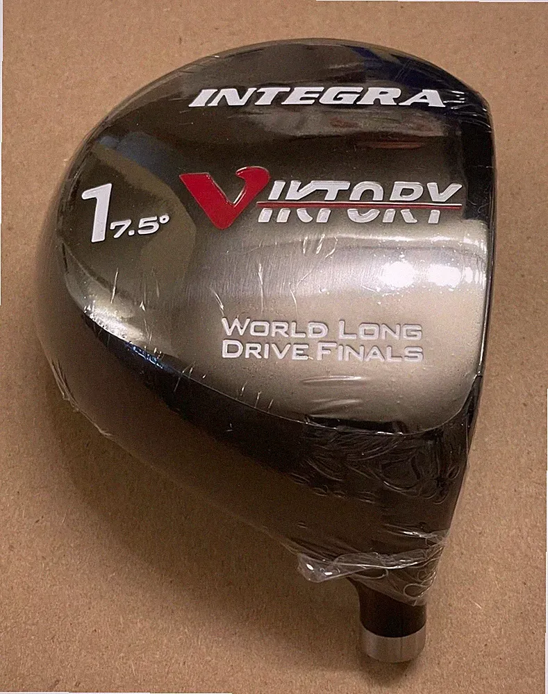 LONG DRIVE Integra VIKTORY 7.5 DEGREE Titanium Driver Component Head Right Hand