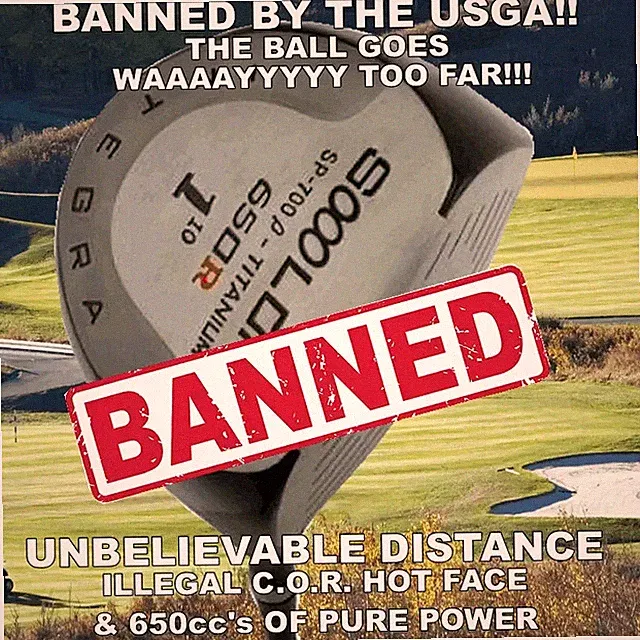 LONG OVERSIZE 650cc ILLEGAL DRIVER NON-CONFORMING CLUB (Choose Loft-Flex-Shaft)