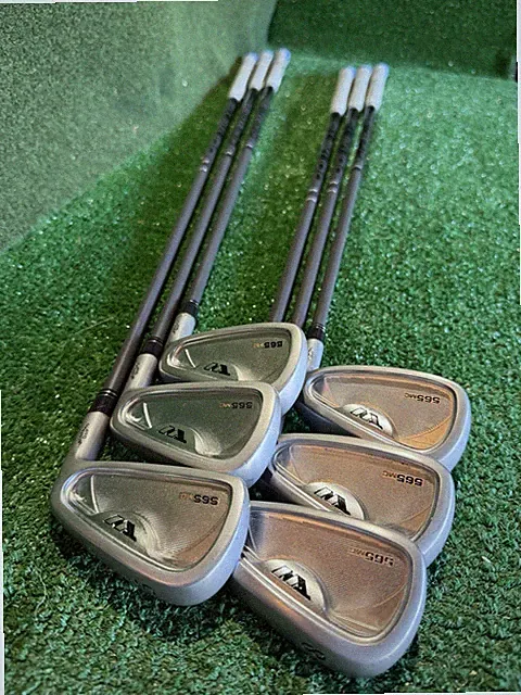 LONG! Wishon 565MC 5-P Iron Set~Fujikura Stiff Graphite~CPX GP Grip~6i=38.25”
