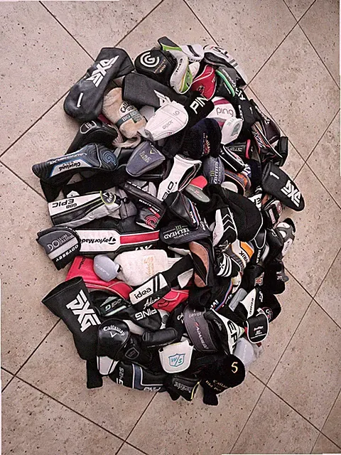 Lot of 100 Mixed Headcovers PING/Callaway/TaylorMade/PXG/Cleveland/Cobra/Srixon