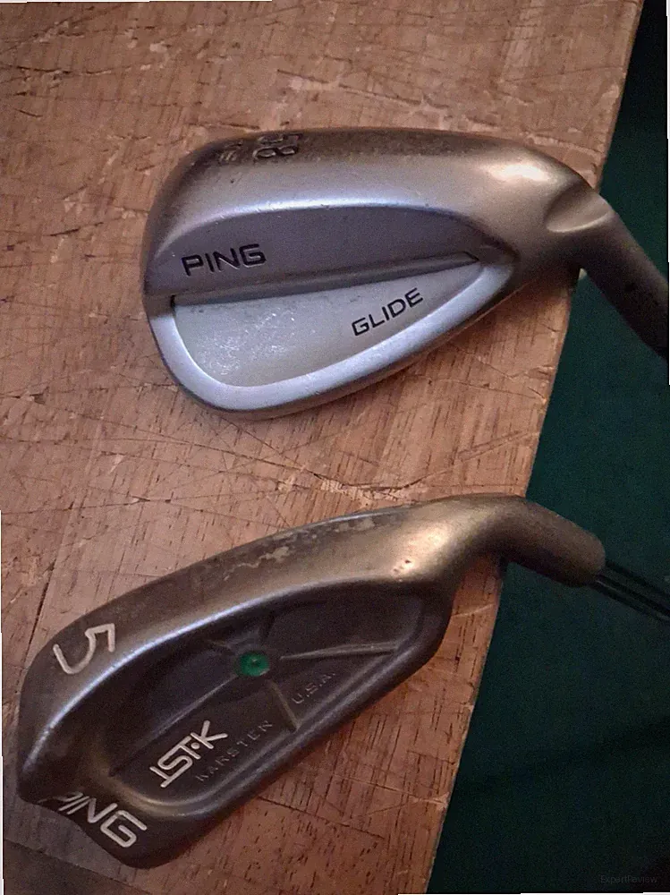 Lot Of 2 Ping Irons Ping Glide Pw And Ping 5 Iron