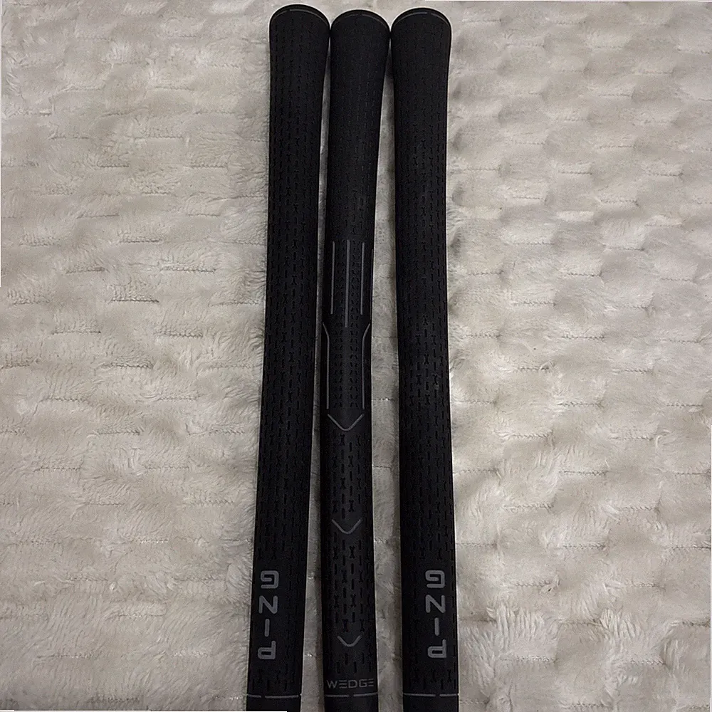 Lot of 3 Ping Wedge Golf Grips Black 11.5 Inch OEM Replacement Grips