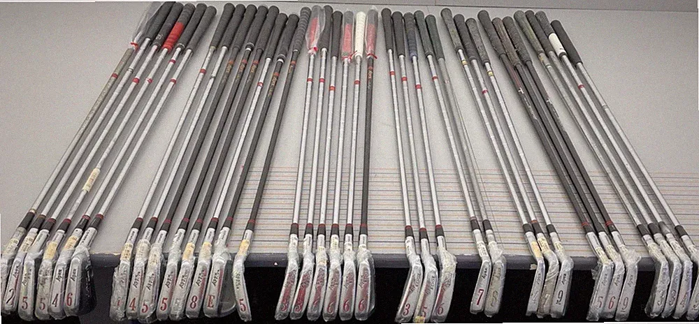 Lot of 35 Various Ben Hogan Apex irons from 1976 to 2005 - A Slice of History
