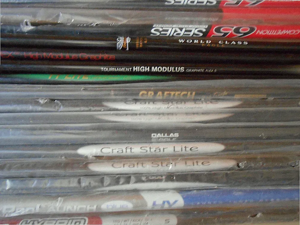 Lot of 61 Graphite Golf Shafts for Irons UST Mamiya Paragon Golfsmith