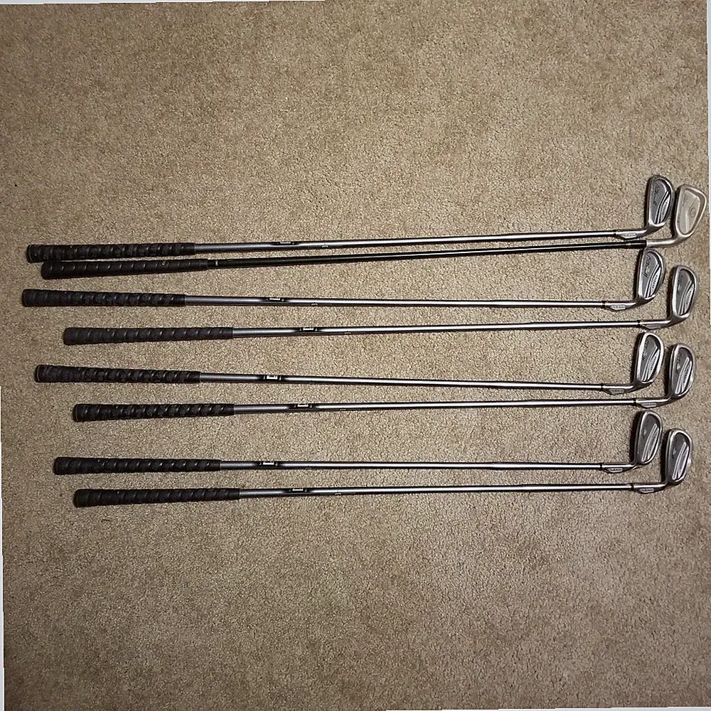 LOT of 8 Assorted King Cobra II Golf Clubs (Great Starter Set)