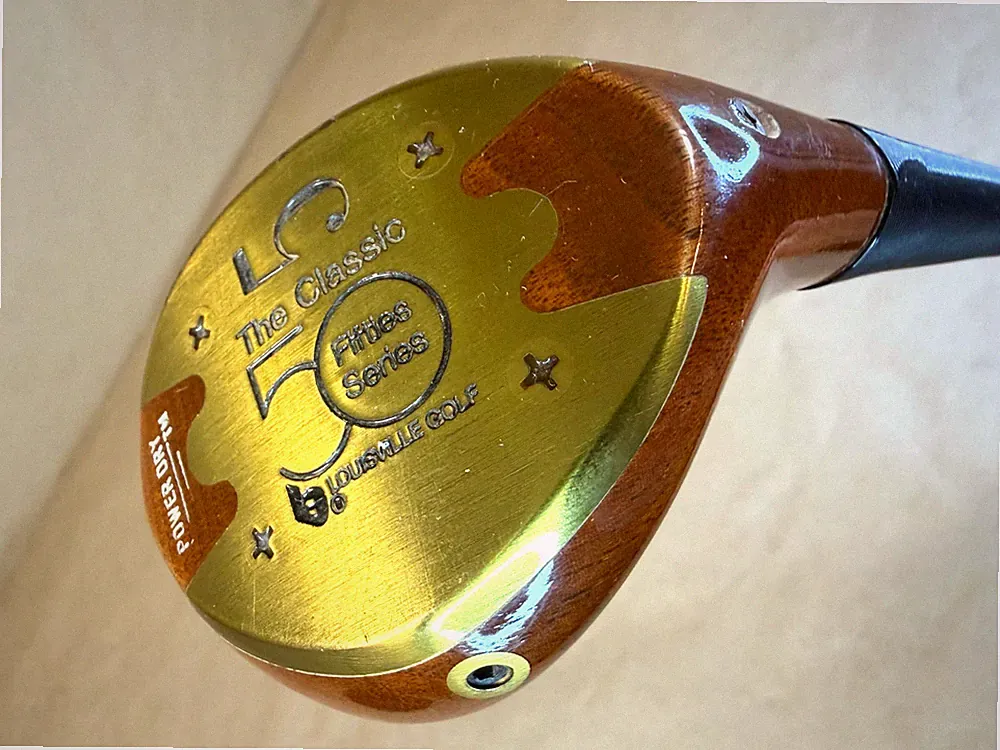 Louisville Golf Classic 50's Series Persimmon 5-Wood