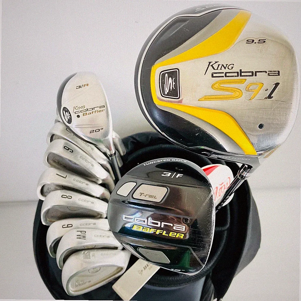 Luxury 13-piece Cobra DUNLOP golf club full set, golf set, club set, 86Y-117