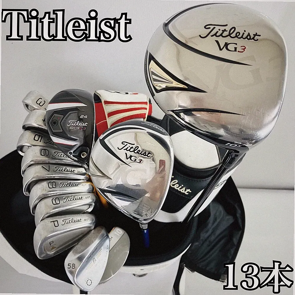 Luxury 13-piece Titleist Cleveland golf club full set – golf set, EC-100