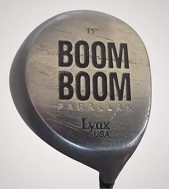 Lynx Boom Boom Parallax 11 Degrees Golf Club Driver Steel Shaft RH