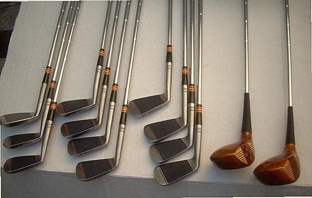 Mac Gregor Jack Nicklaus 25th Anniversary Commemorative Golf Set, Woods+irons