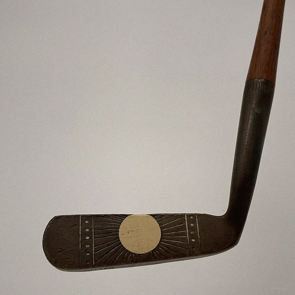 Macgregor B5 Perfection Ivora Face Putter ANTIQUE Wood Shaft Golf Club 34.75”