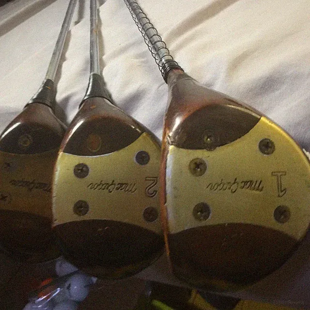 MacGregor Byron Nelson Model 255w Persimmon Wood Set 1 2 3 Weighted Read