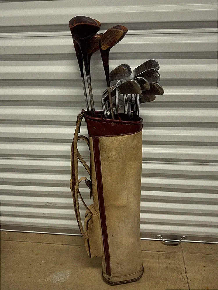 MacGregor Chieftain Vintage Golf Clubs Wood Drivers & Stainless Steel 2-9 +more