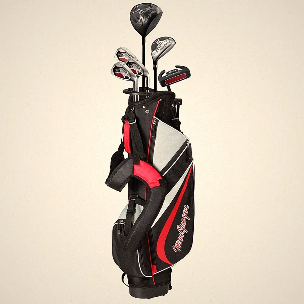 MacGregor DCT4000 Golf Clubs Set w/ Bag, Mens Right Hand 6 Clubs + $65 Extras