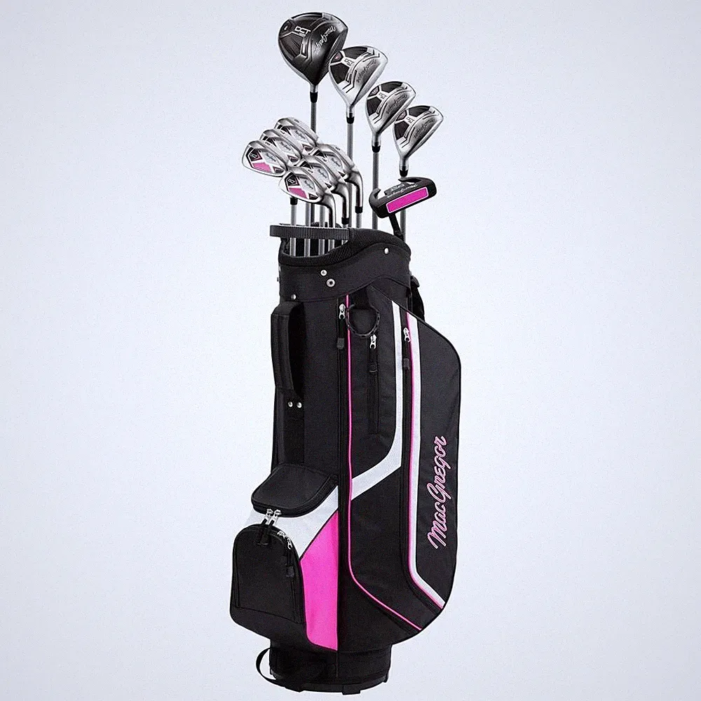 MacGregor DCT4000 Petite Golf Clubs Set, Ladies Left Hand (11 Clubs / 15 Pieces)
