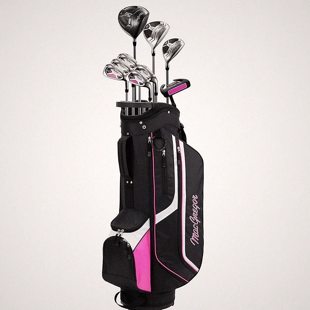 MacGregor DCT4000 Petite Golf Clubs Set, Ladies Right Hand (9 Clubs / 13 Pieces)