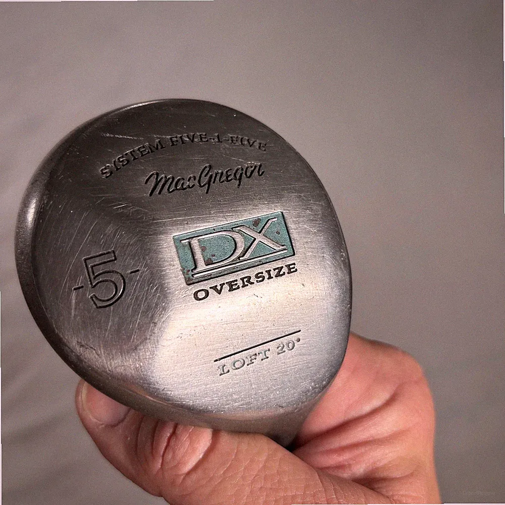 MacGregor DX Oversize 5 Wood Womens Petite Teal Good 20 Degree Loft Graphite