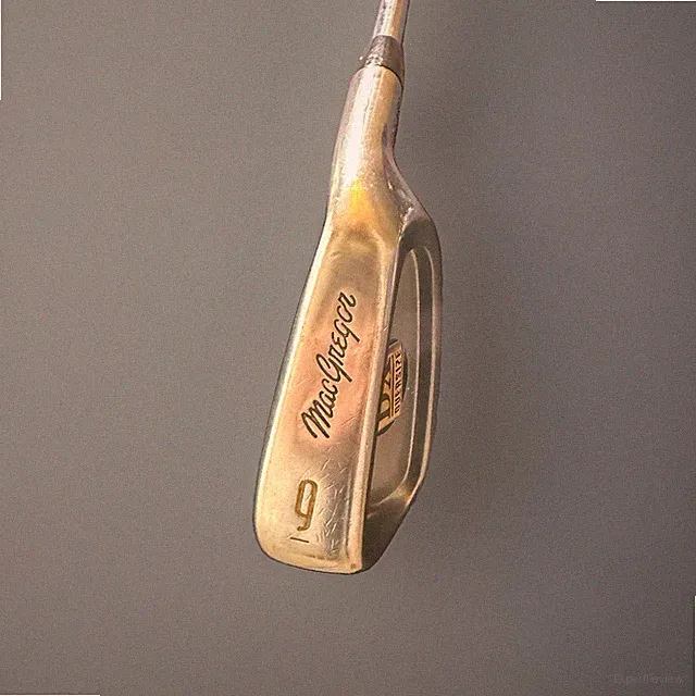 MacGregor DX Oversize 9 Iron RH True Temper Steel Shaft Lamkin Grip 36in Golf