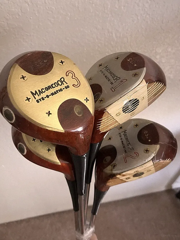MacGregor Eye-O-Matic 60 Persimmon Wood Set
