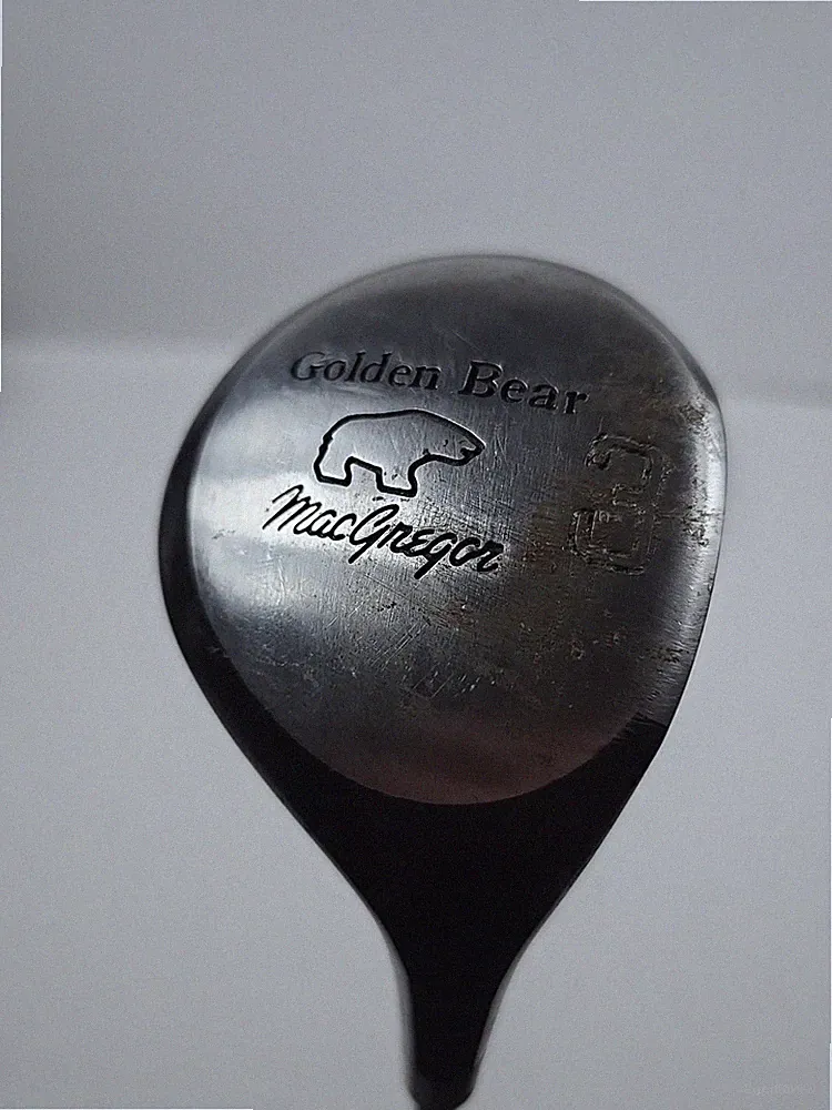 MacGregor Golden Bear Vintage Golf 3 Fairway Woods (RH) R-Flex Steel Shaft 44"