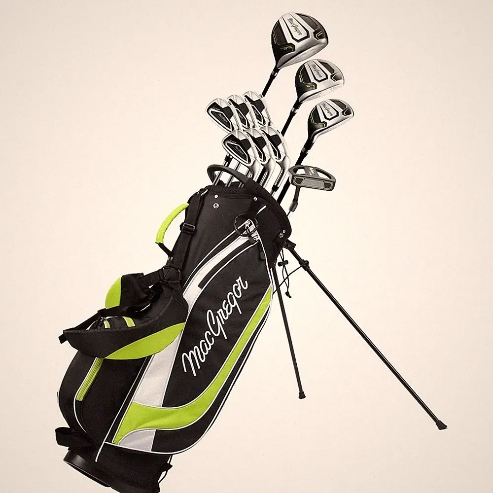 MacGregor Golf CG4000 Graphite/Steel Golf Clubs Set with Bag, Mens Right Hand