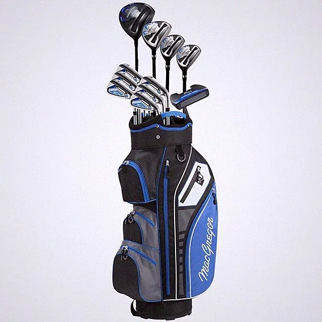 MacGregor Golf DCT3000 Premium Mens Golf Clubs Set, Left Hand, Cart Bag