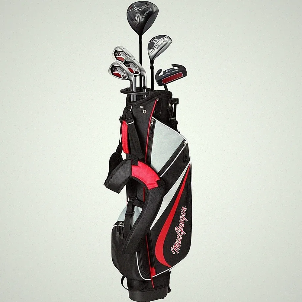 MacGregor Golf DCT4000 Golf Clubs Set, Mens Left Hand (6 Clubs / 9 Pieces)