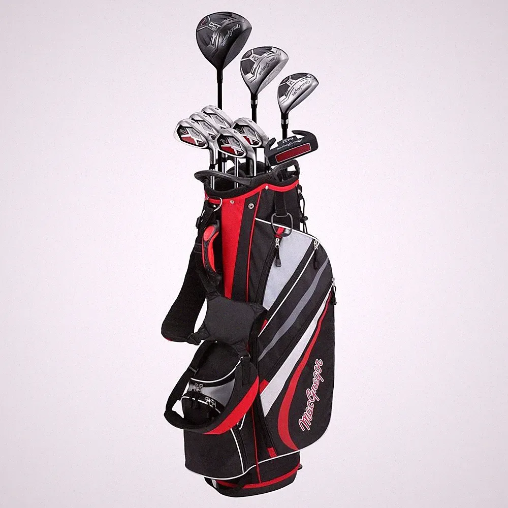 MacGregor Golf DCT4000 Golf Clubs Set, Mens Left Hand (9 Clubs / 13 Pieces)