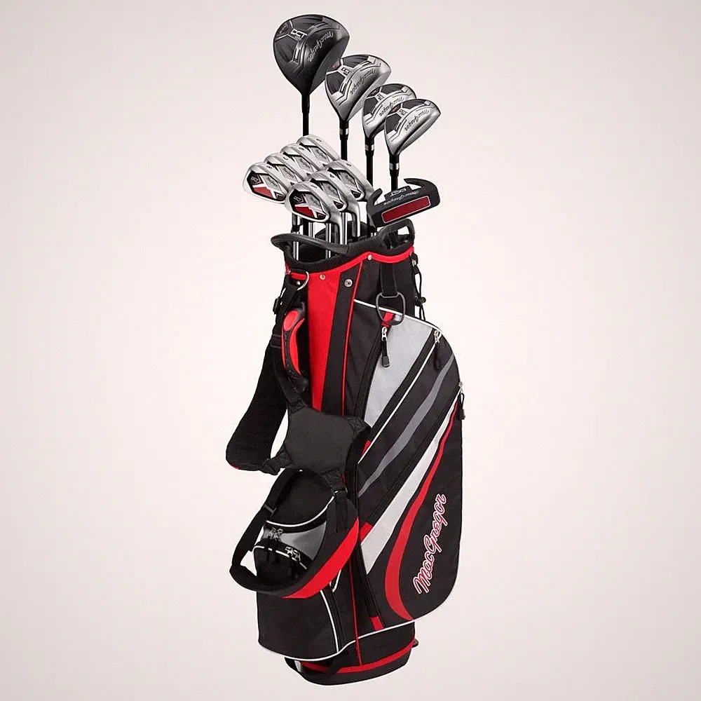MacGregor Golf DCT4000 Golf Clubs Set, Mens Right Hand (12 Clubs / 16 Pieces)