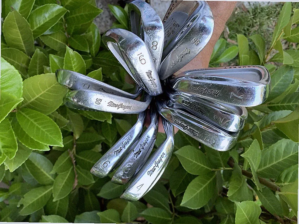 MacGregor Golf Irons Tourney V-Foil VIP 2-PW, 56,* 50* Wedges