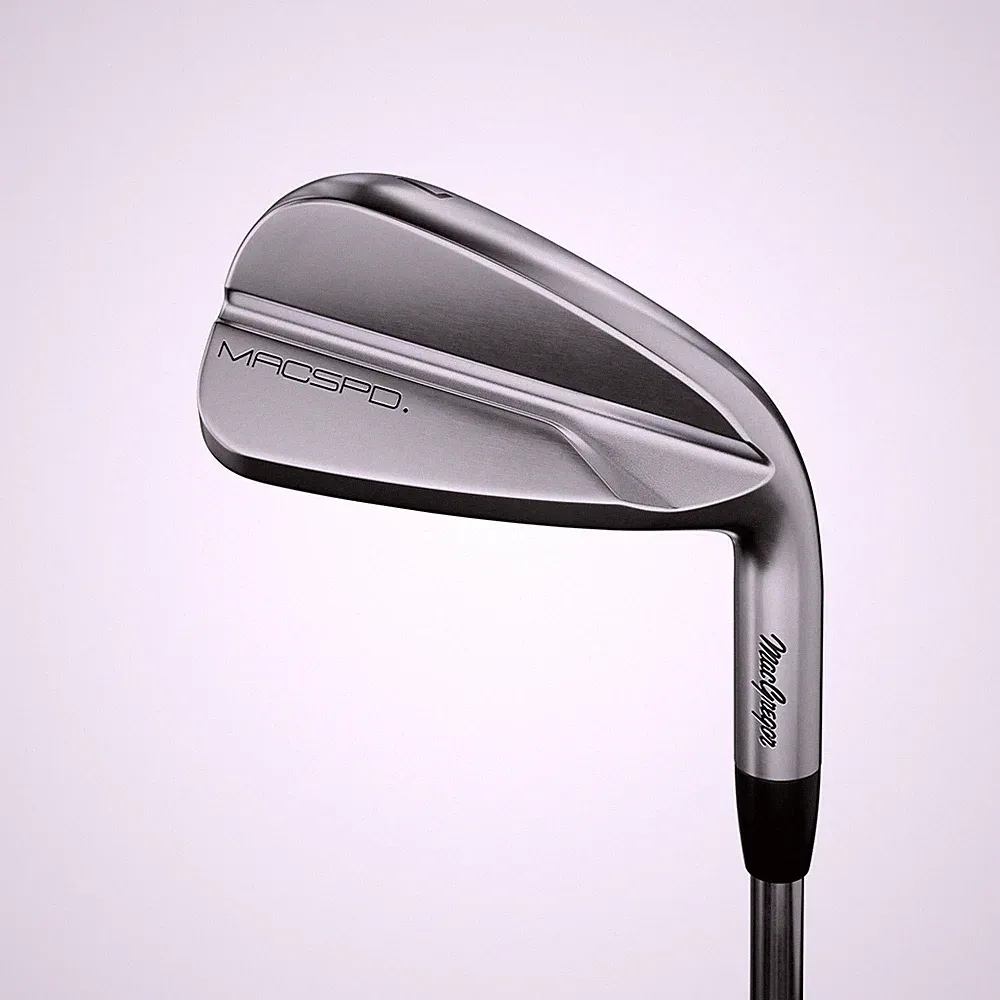 MacGregor Golf MACSPD Iron Set (5-PW), Satin, Steel Shaft, Mens Left Hand