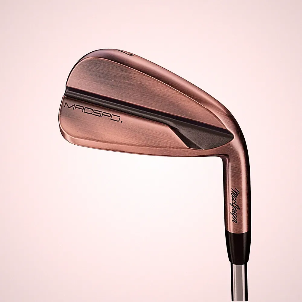 MacGregor Golf MACSPD Iron Set, Brushed Bronze, Steel Shaft, Mens Right Hand