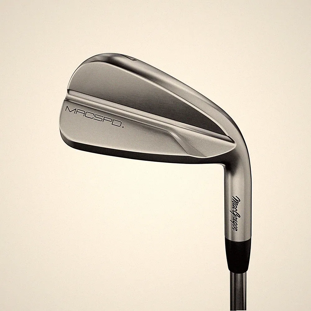 MacGregor Golf MACSPD Iron Set, Satin, Steel Shaft, Mens Left Hand