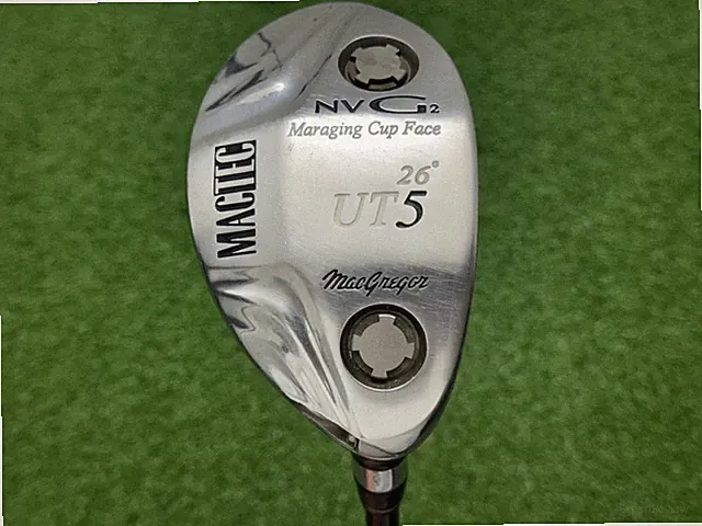 MacGregor Golf MACTEC NVG2 UT (5) HYBRID 26* Right Handed Graphite Senior Flex