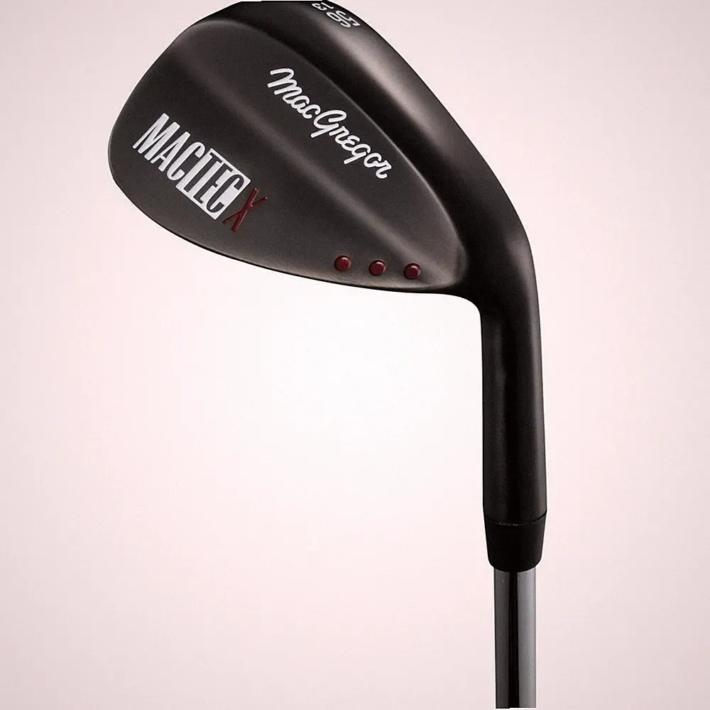 MacGregor Golf MacTec X 52°, 56°, 60° Wedge, Black, Mens Right Hand