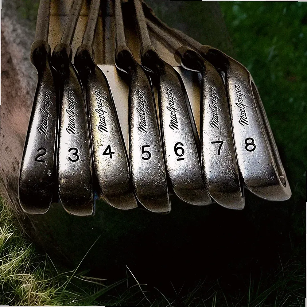 Macgregor Jack Nicklaus 7 Club Golf Set 2-8 Irons RH CG 1800 Metal Dual Action.