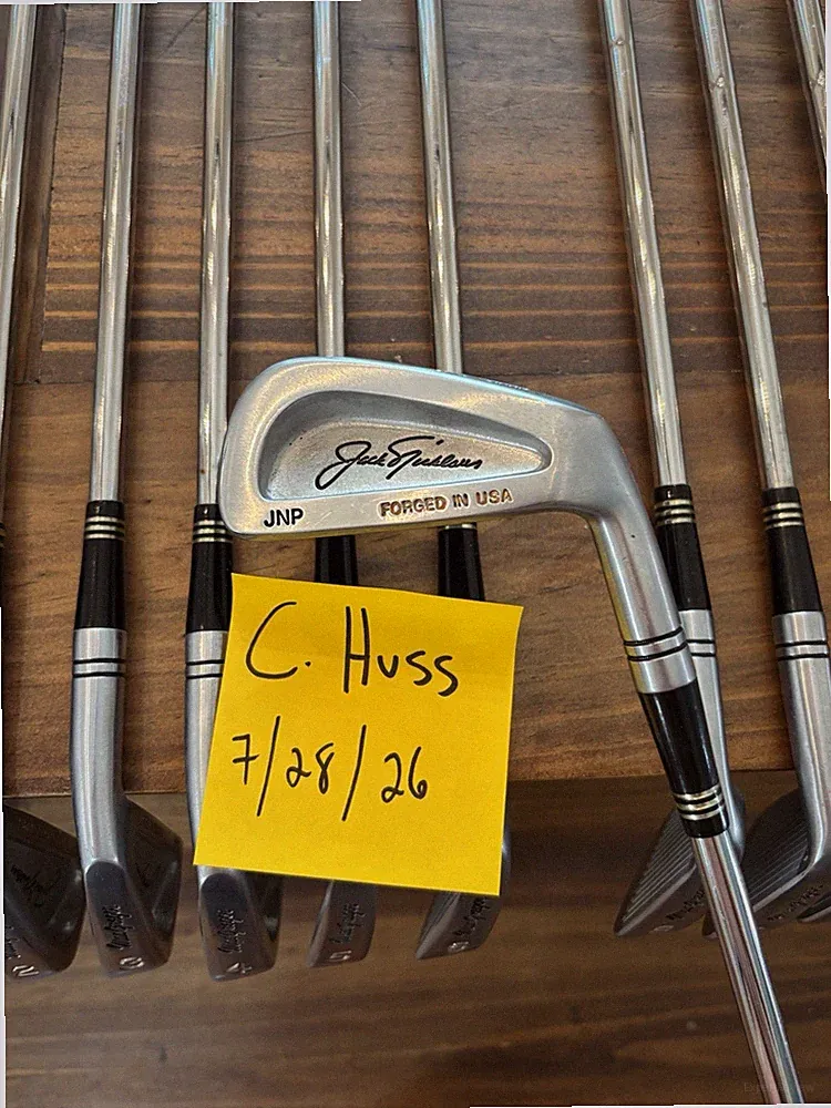 MacGregor Jack Nicklaus JNP 2-SW Iron Golf Club Set Forged in USA Stiff RH Steel