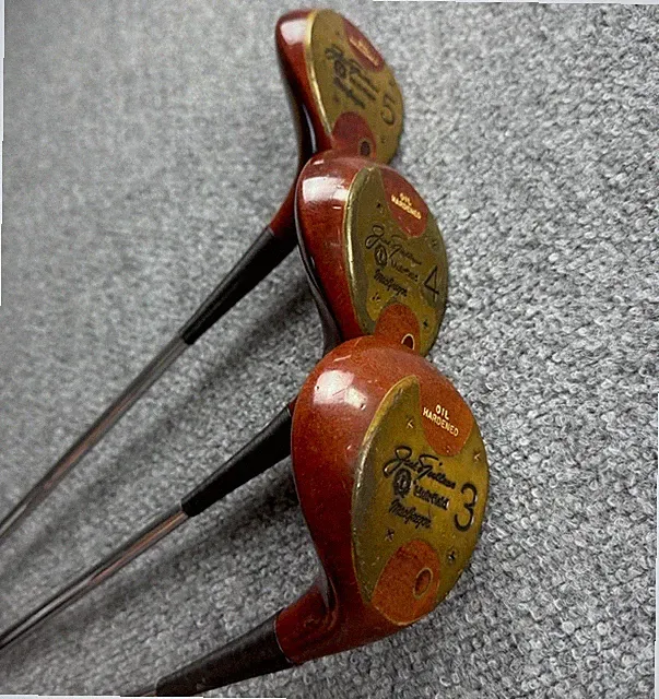 MacGregor Jack Nicklaus Muirfield Persimmon Woods Set 3-4-5 | Oil Hardened | RH