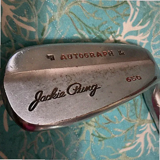 MacGregor Jackie Pung Autograph L 650 Vintage Single Iron Steel Shaft