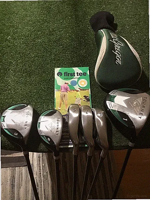 MacGregor Juniors Tourney MT Full Set Driver, 3W, 4H, 5i, 7i, SW Graphite Shafts