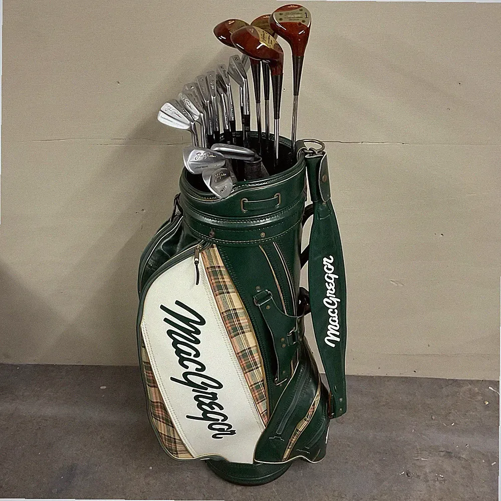 MacGregor Limited Edition Jack Nicklaus Golf Club Complete Set Woods Irons & Bag
