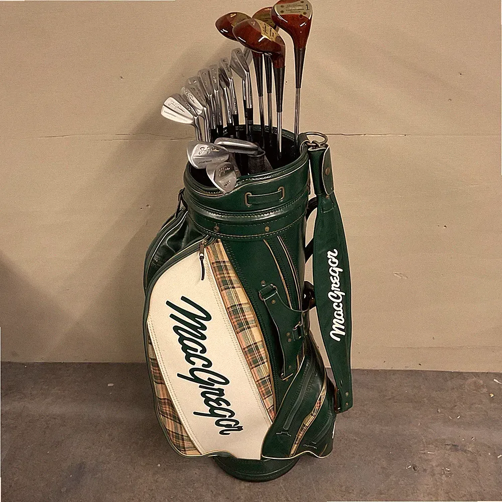 MacGregor Limited Edition Jack Nicklaus Golf Club Complete Set Woods Irons & Bag