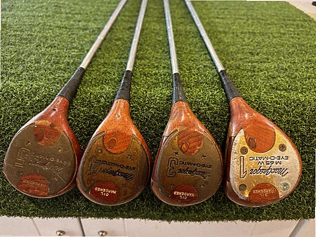 Macgregor M65 1-Driver Oil Hardened 3-4-5 Woods/Steel/Right Hand